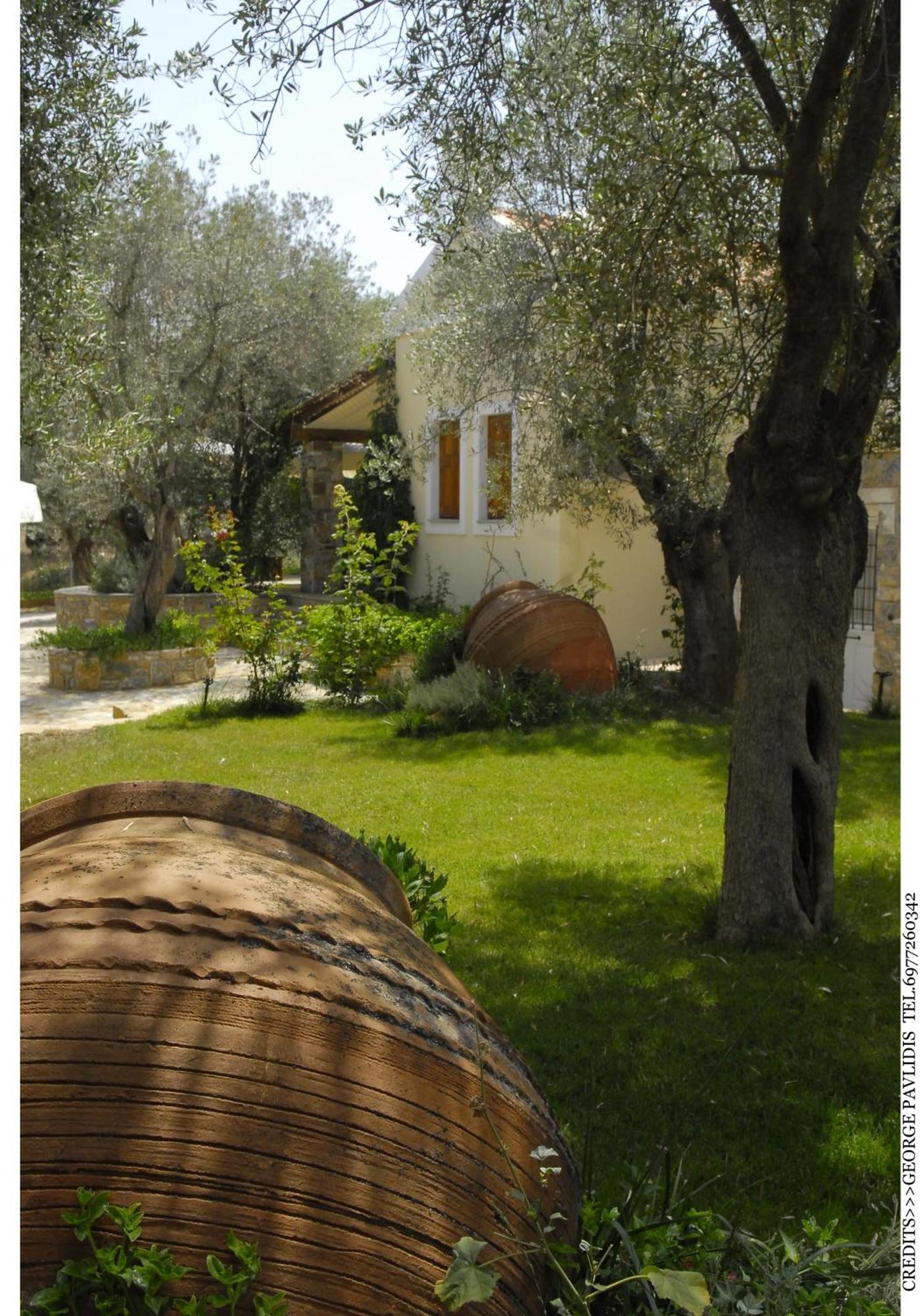 Hotel Gera'S Olive Grove - Elaionas Lesvou Marmaro  Exterior foto